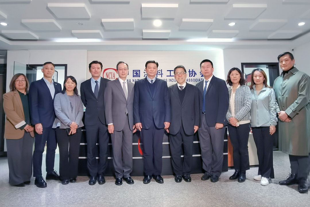 立邦集團、東方美谷共同訪問中國涂料工業(yè)協(xié)會